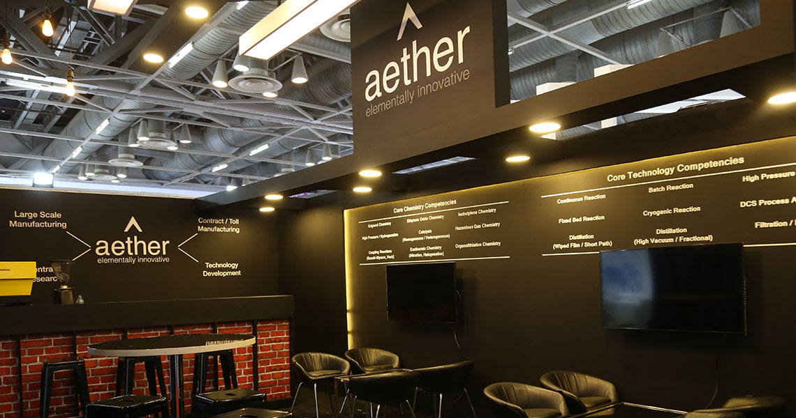 Aether, CPhI India, Noida 2019