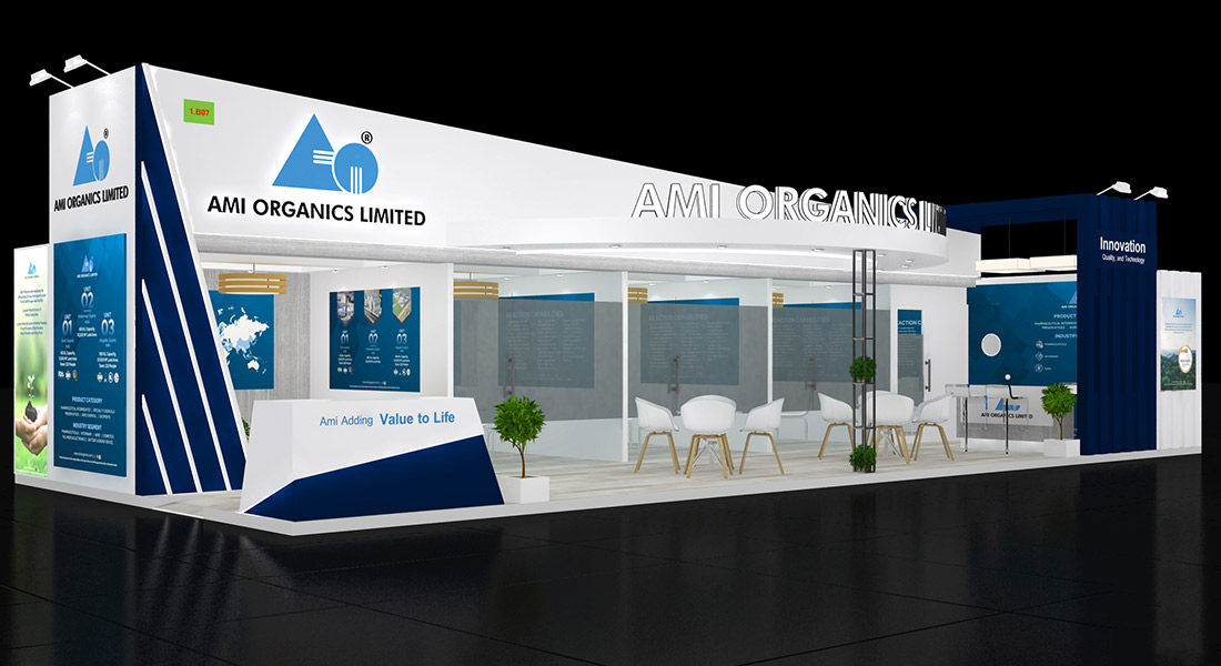 Ami Organics, CPhI India, New Delhi, 2023